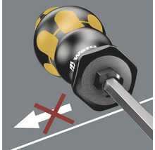 Cheie imbus cu mâner și simbolul de a nu înclina.