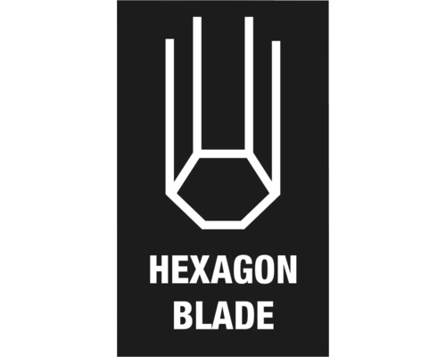 Simbol pentru lamă hexagonală