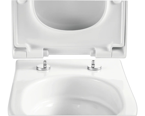 Capac de toaletă deschis din ceramică sanitară