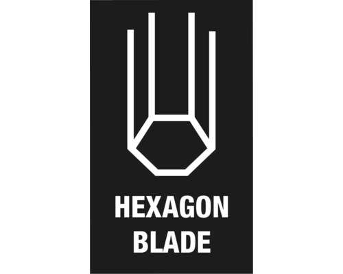 Simbol lamă hexagonală