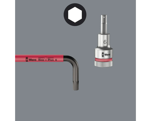 Cheie hexagonală și tubulară Wera