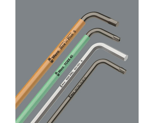 Mai multe chei imbus Wera de diferite dimensiuni