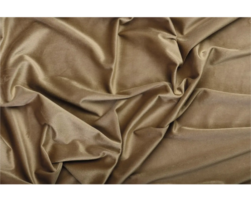 Prim-plan cu țesătură de velur cu pliuri