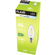 Ambalajul unui bec LED Flair C35 E14
