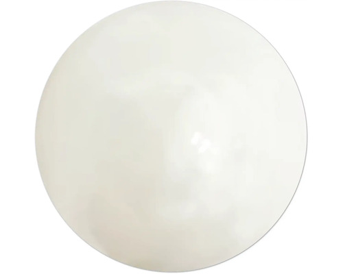 Bilă de sticlă albă