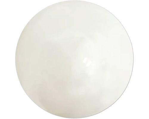 Glob de sticlă alb