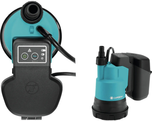 Pompă submersibilă pentru apă murdară Gardena cu comutator electronic