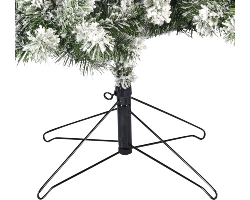 Brad artificial de Crăciun cu suport de brad