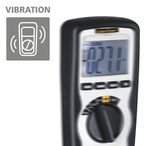 Multimetru Laserliner cu simbol vibrații