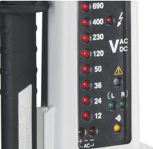 Tester de tensiune cu indicator LED pentru tensiune alternativă și tensiune continuă
