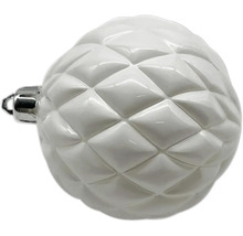 Con de brad alb ca ornament de brad de Crăciun