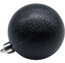 Glob de Crăciun negru cu textură