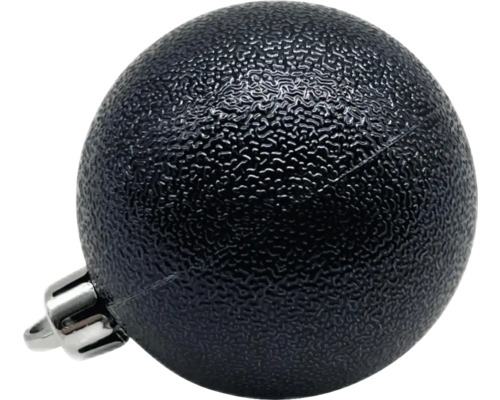 Glob de Crăciun negru cu textură