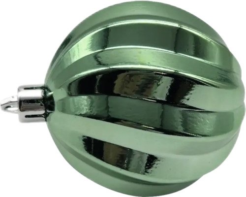 Glob de pom de Crăciun cu caneluri