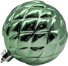 Glob de pom de Crăciun cu model ornamental