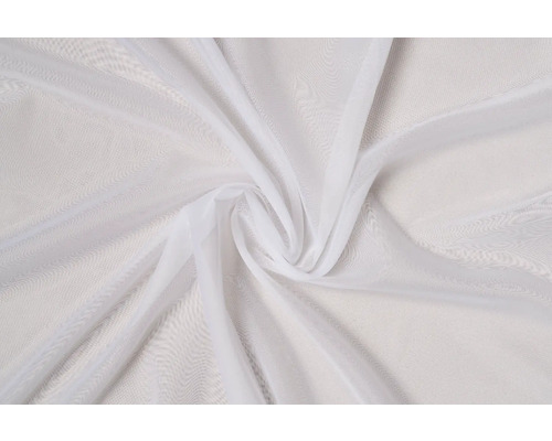 Material cortină alb, ușor transparent