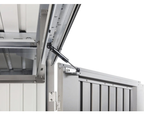 Imagine detaliată cu o cutie de scule cu arc pe gaz pentru suportul capacului