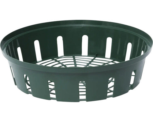 Coș suspendat rotund din plastic cu orificii pentru exterior