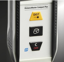 Vizualizare detaliată a tastaturii unui telemetru DistanceMaster Compact Plus