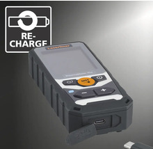 Telemetru laser Laserliner DistanceMaster Plus cu simbol funcție de încărcare