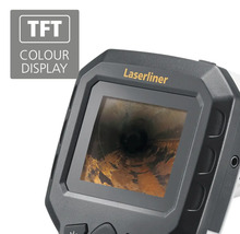 Cameră de inspecție Laserliner cu ecran color pentru inspecția țevilor