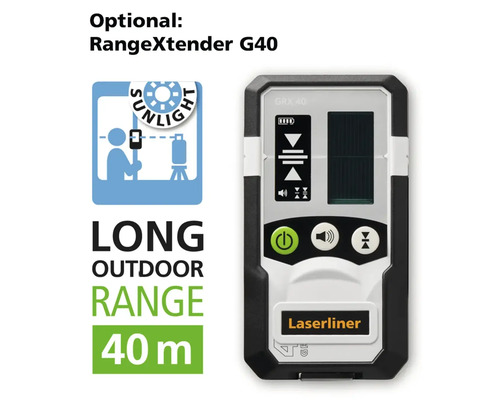 Laserliner RangeXtender G40 pentru distanță lungă în exterior