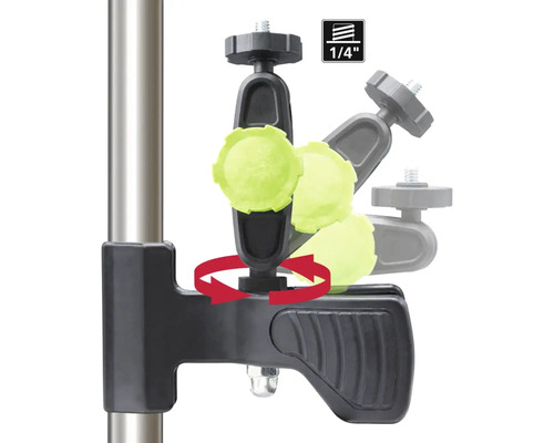 Suport cu filet de un sfert de inch și funcție de rotire