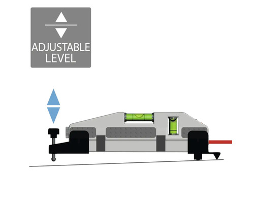 Nivelă cu bulă reglabilă pentru aliniere