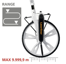 Roată pentru măsurarea distanțelor cu logo-ul Laserliner