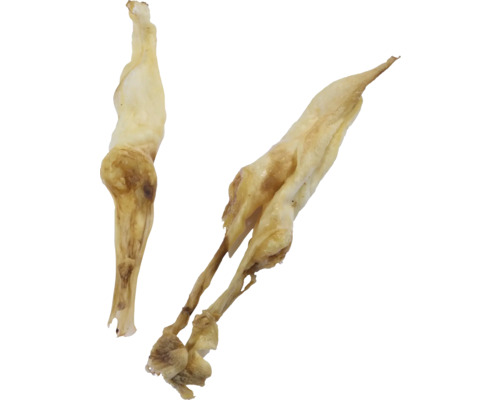 Două urechi de porc uscate pentru câini.