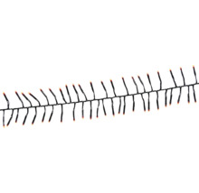 Șir de lumini cu becuri mici