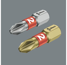 Două biți pentru șurubelniță Wera mărimea 2