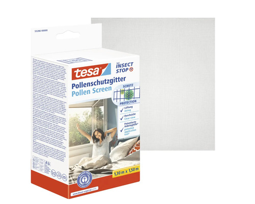 Grilaj de protecție împotriva polenului Tesa pentru tăiere, inclusiv protecție împotriva insectelor