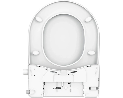 Capac WC cu închidere lentă