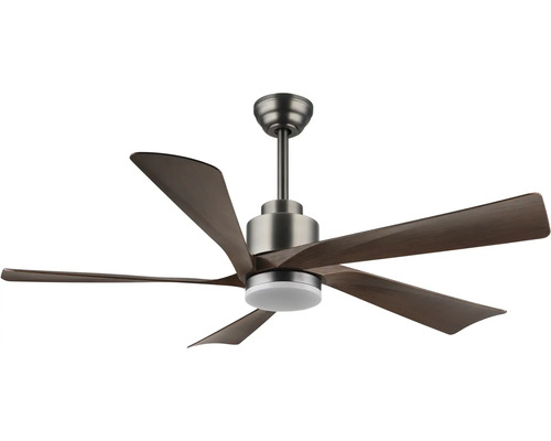 Ventilator de tavan cu cinci pale și iluminare integrată