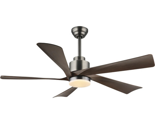 Ventilator de tavan cu cinci pale și lumină integrată