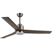 Ventilator de tavan cu trei pale și iluminare integrată