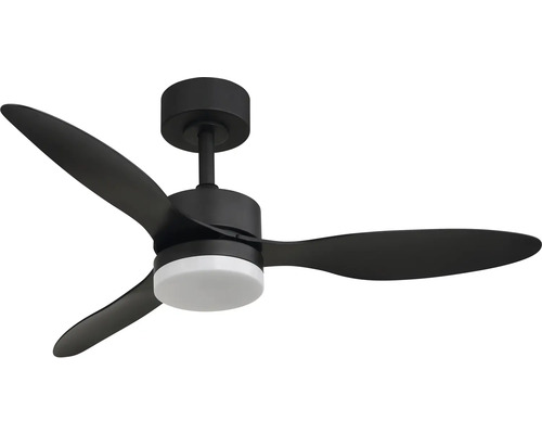 Ventilator de tavan cu trei pale și lampă integrată