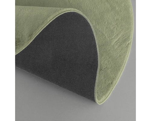 Covor rotund cu partea inferioară antiderapantă