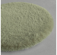 Covor rotund cu fibre scurte