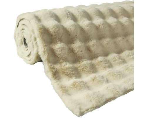 Pătură moale și pufoasă rulată cu model texturat
