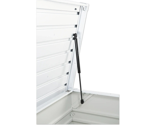 Ladă de grădină deschisă cu arc pe gaz