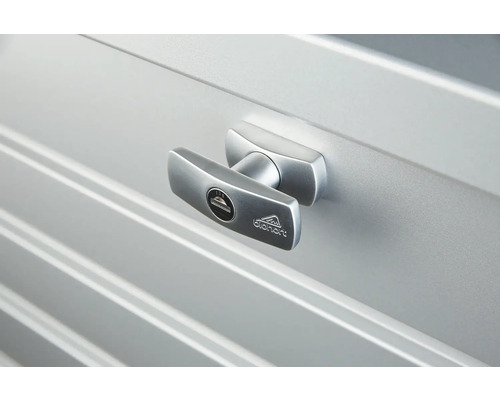 Logo Biohort pe un mâner de ușă