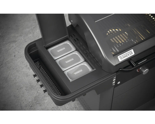 Grătar Tenneker cu recipiente pentru menținere la cald