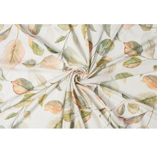 Material textil cu model de frunze