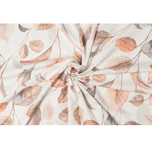 Material textil cu design de frunze