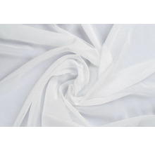 Material textil alb, ușor transparent, pentru perdele
