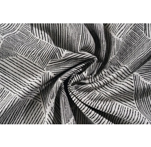Material textil cu model abstract în dungi