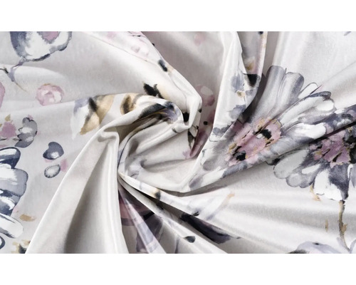 Material decorativ cu model floral