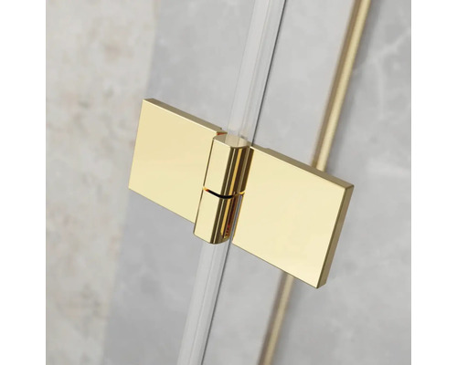 Detalii ale unei feronerie de cabină de duș